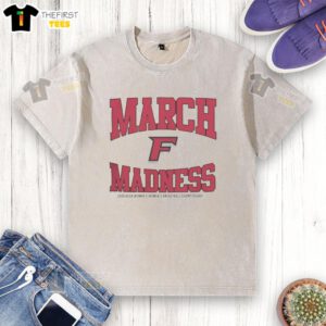 Top Fairfield Stags March Madness NCAA Women's Basketball Championship 2026 washed t-shirt in vibrant colors.