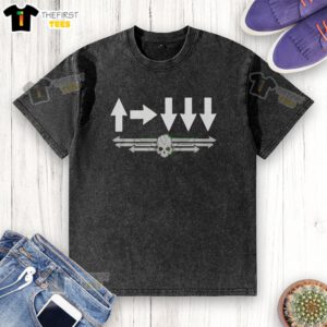 Alt Text: Top Helldivers Eagles 500kg Bomb Code Gaming Washed T-Shirt featuring graphic design for gamers.