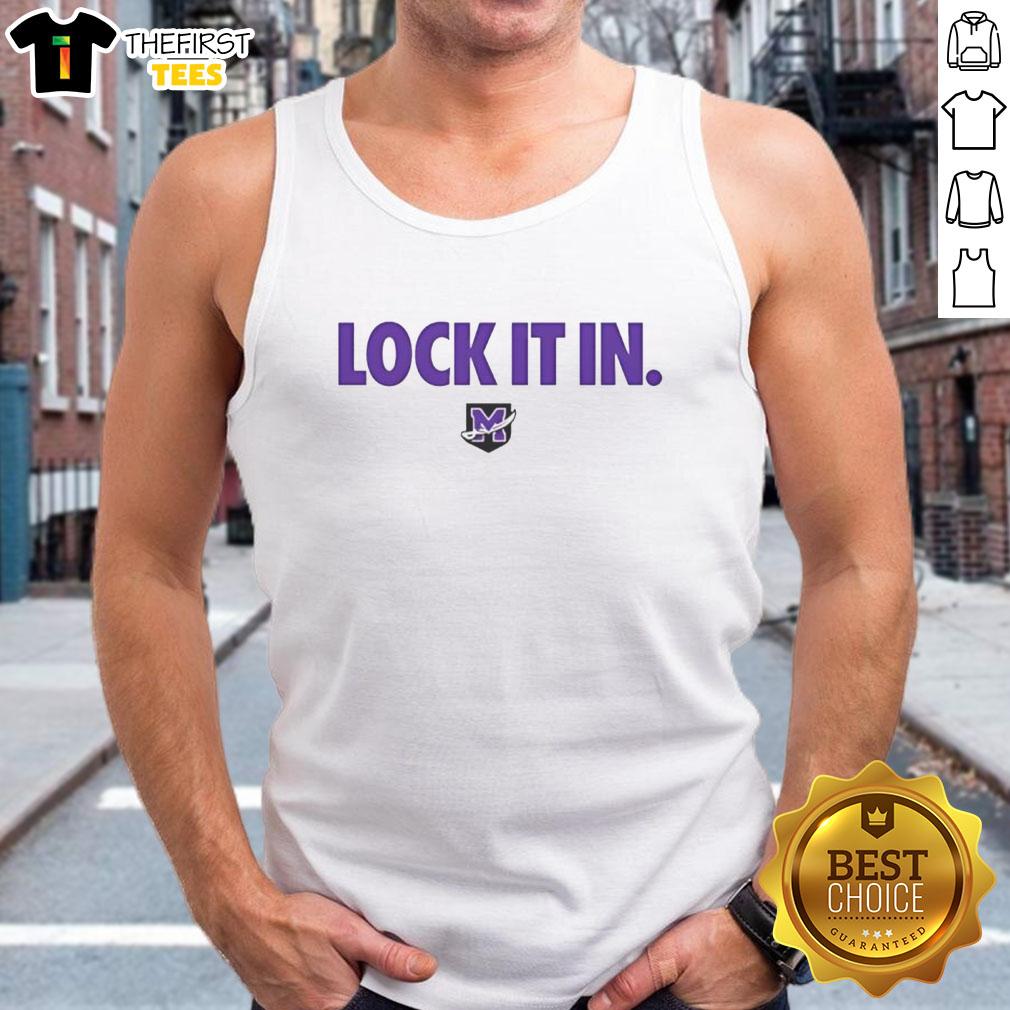 Alt Text: Top-Mount-Union-Purple-Raiders-Lock-It-In-Tank-Top featuring vibrant colors and team logo for stylish fan wear.