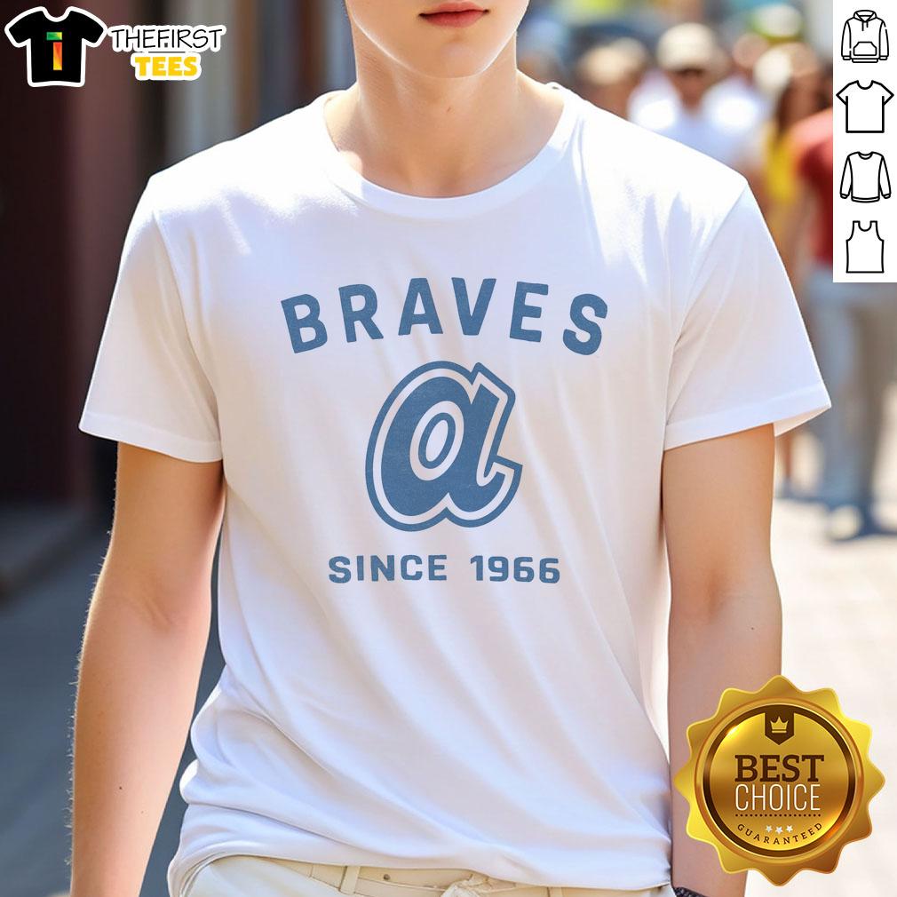 Pretty Atlanta Braves Cooperstown Duster T-Shirt featuring a stylish design, perfect for fans and casual wear.