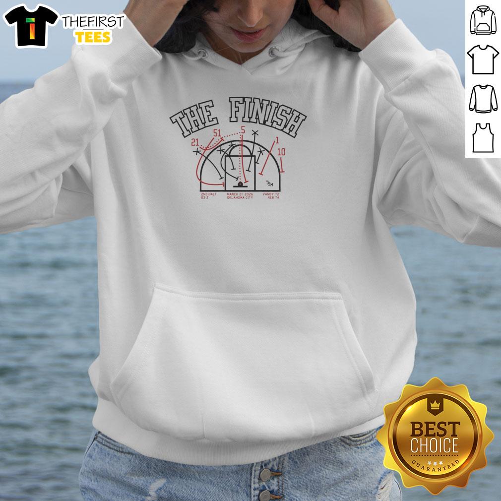 Oklahoma City hoodie featuring Vandy vs. Neb game highlights, March 21, 2026, with dramatic finish details.