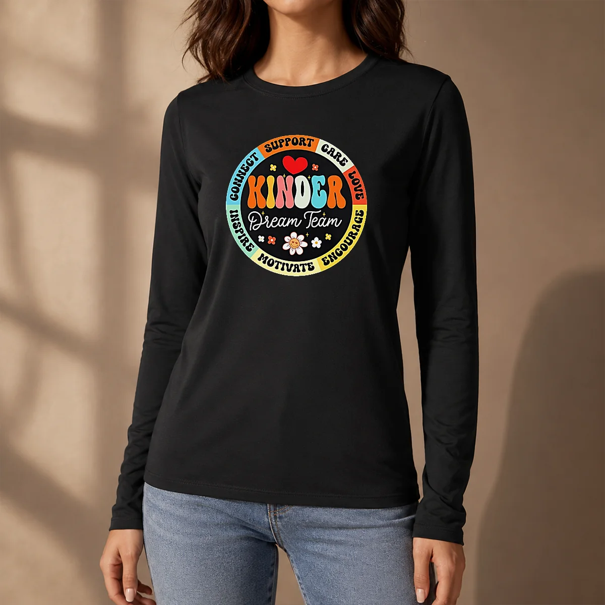 Awesome Kinder Dream Team Long Sleeve Shirt