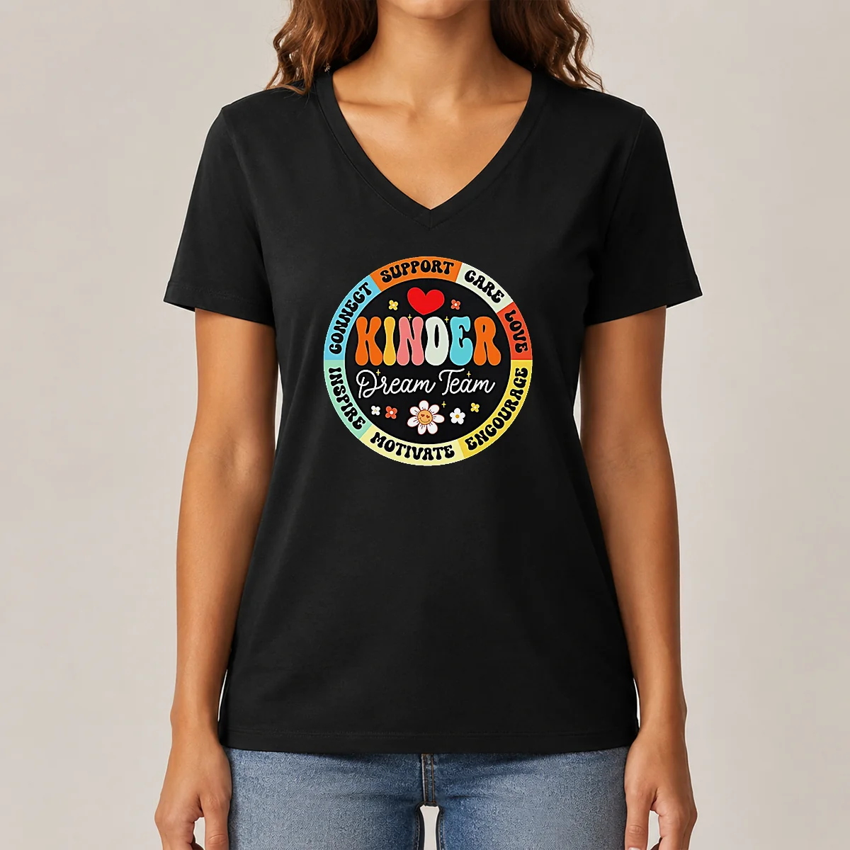 Awesome Kinder Dream Team V-Neck Shirt Awesome Kinder Dream Team V-Neck Shirt