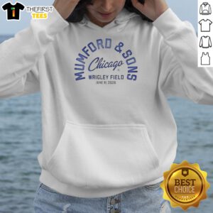 Awesome Mumford And Sons Chicago Cubs Wrigley Field Hoodie featuring a cozy pullover design with front pocket