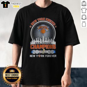 Awesome New York Knicks NBA Finals Champions 2026 Shirt featuring bold team graphics on a comfortable cotton tee