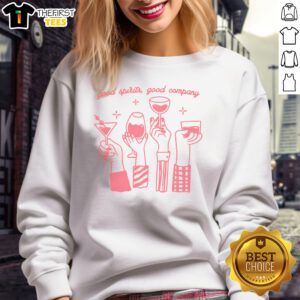 Awesome Spirits Good Company Butter Sweatshirt featuring a cozy design for casual wear.
