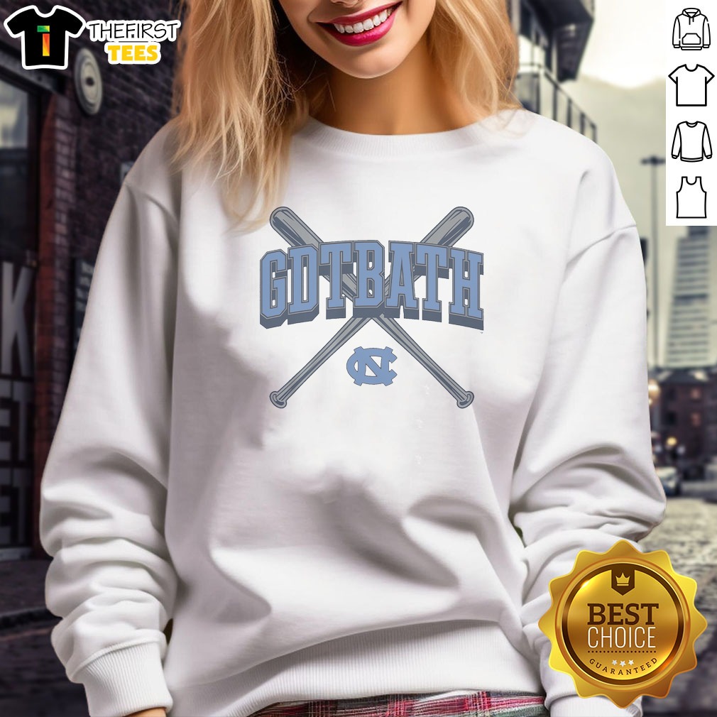 Awesome UNC Baseball Gdtbath Sweatshirt