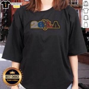 Funny 26 LA Bricks And Wood Los Angeles Lakers Ladies Shirt