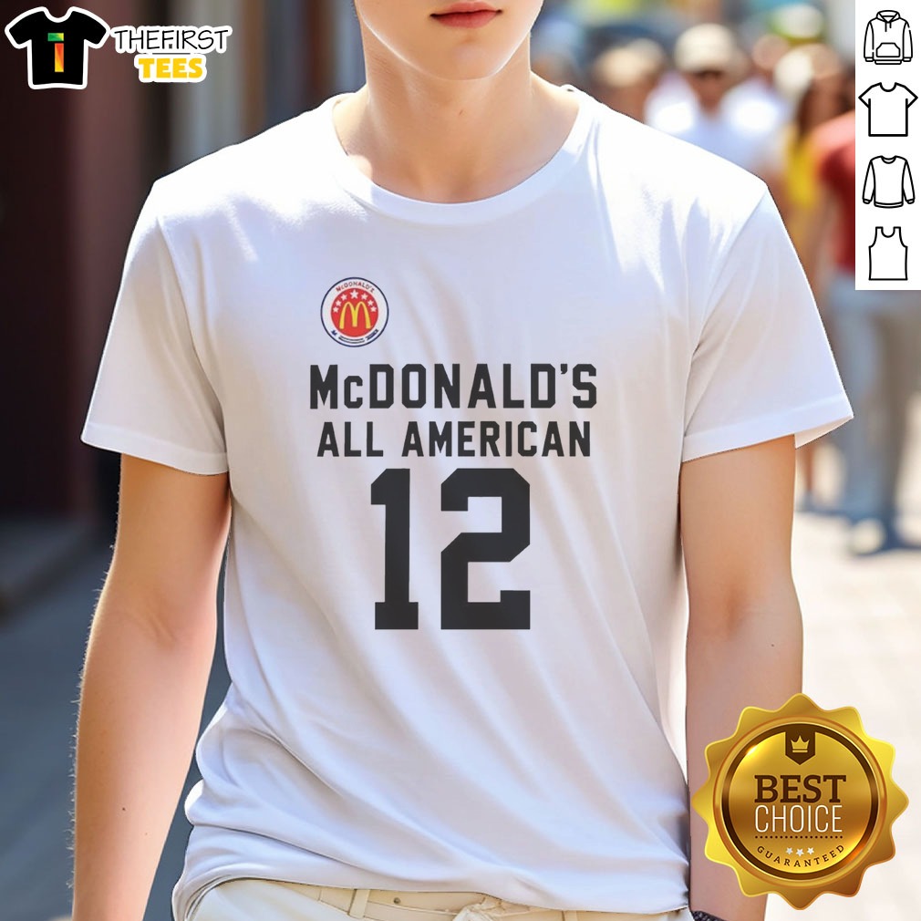 Funny Mcdonalds All American 12 Shirt on Classic Shirt Funny Mcdonalds All American 12 Shirt shown as a classic shirt preview