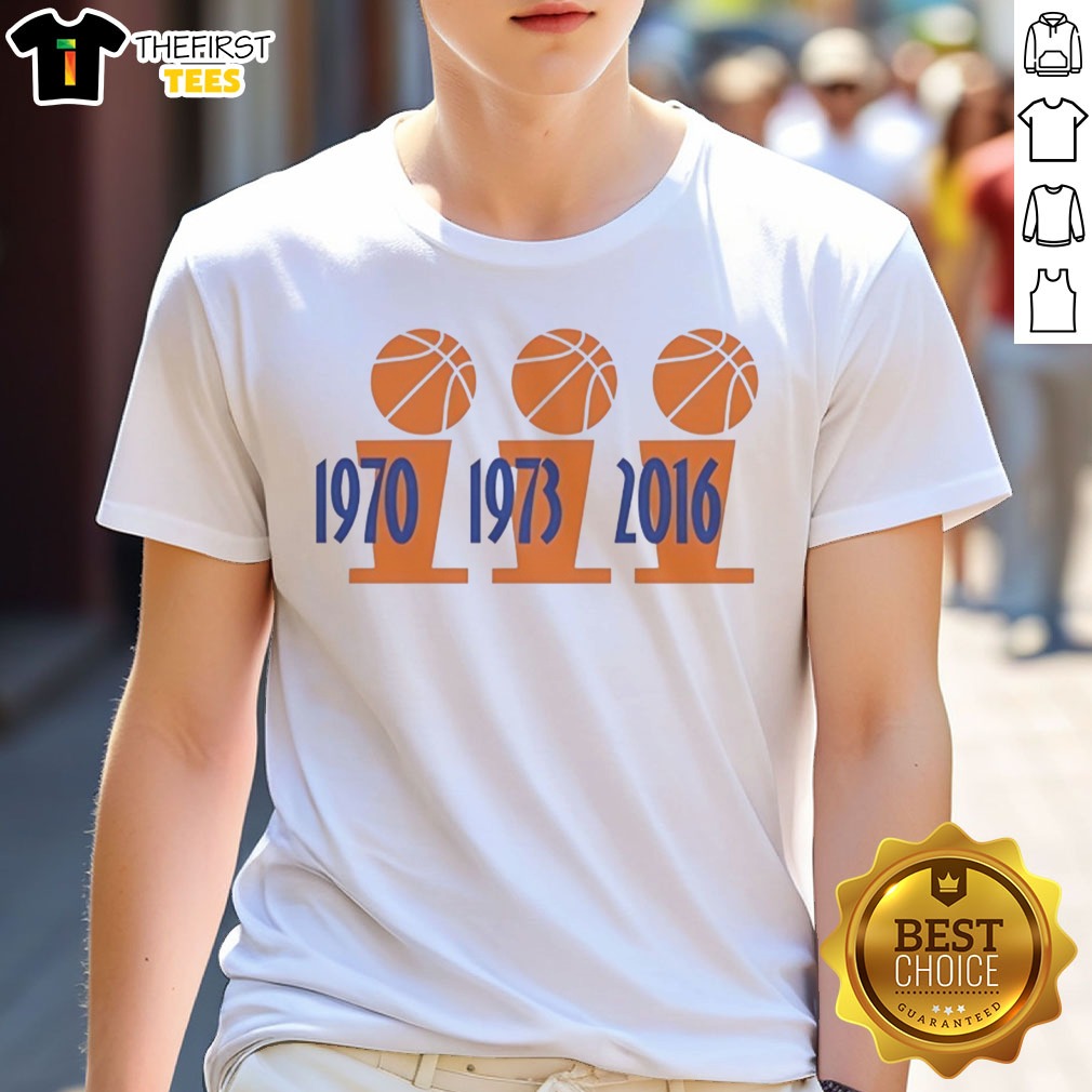 Funny Three Championship Trophies 1970 1973 Finals 2026 Shirt on Classic Shirt Funny Three Championship Trophies 1970 1973 Finals 2026 Shirt shown as a classic shirt preview