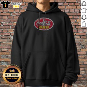 Good Coca Cola 600 NASCAR Racing Event Logo Checkered Bottle Hoodie