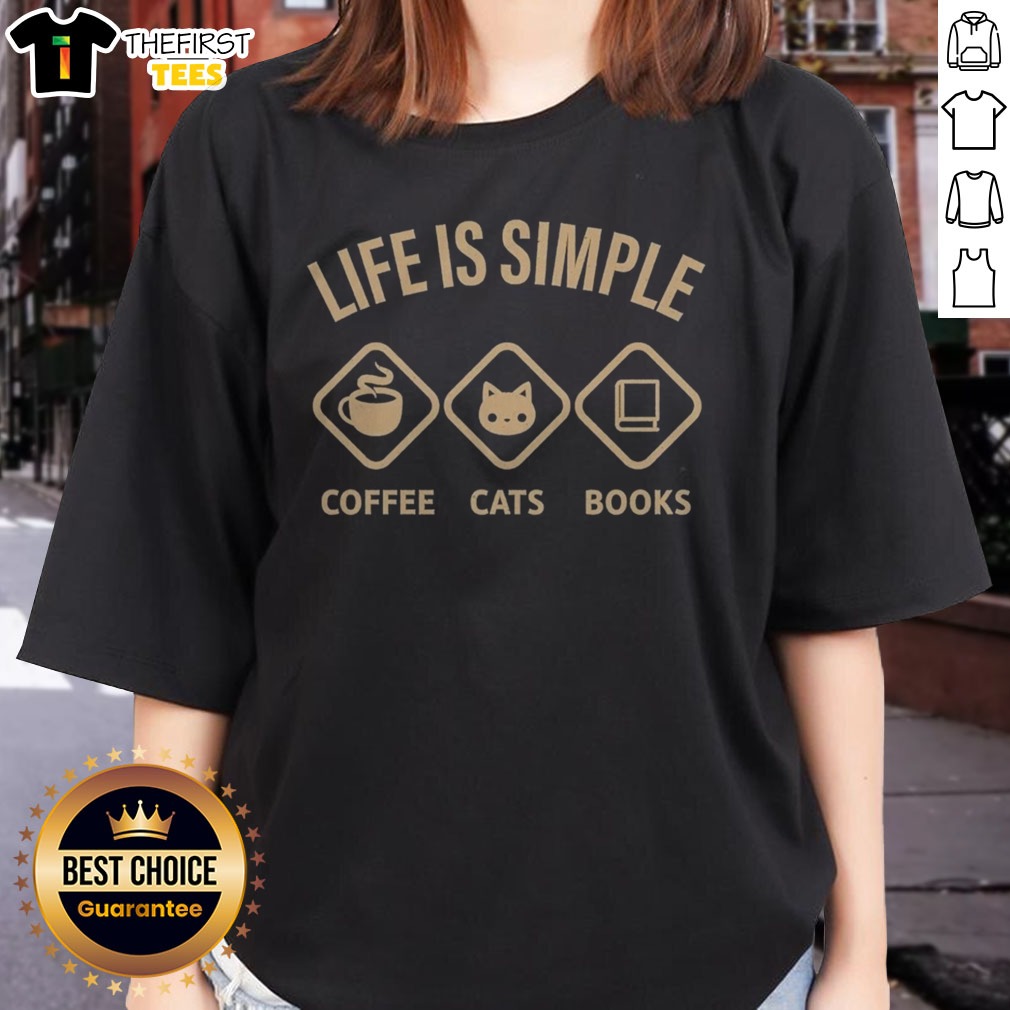 Cat Lover Shirt on Ladies Shirt Cat Lover Shirt shown as a ladies shirt preview