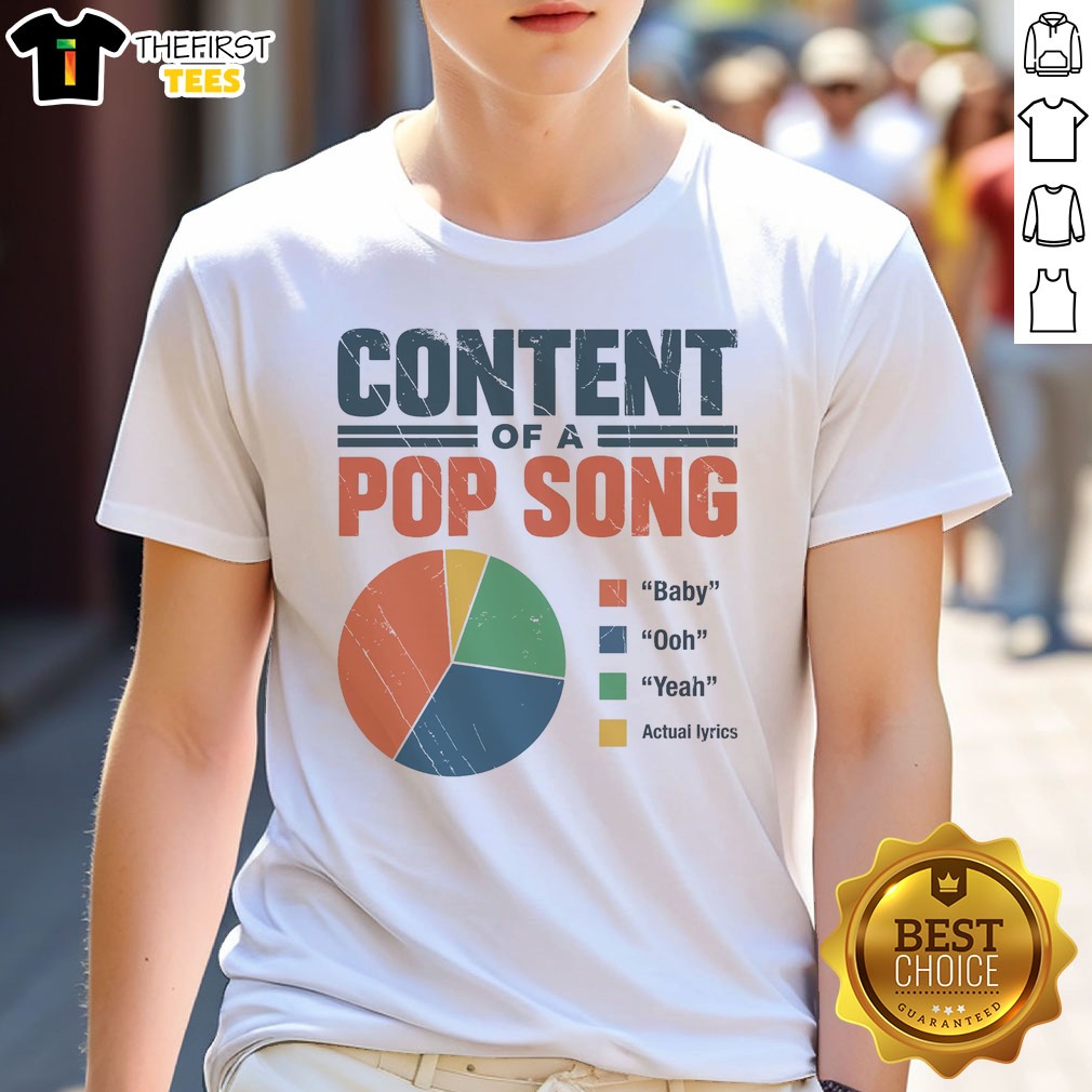 Hot Content Of A Pop Song Shirt on Classic Shirt Hot Content Of A Pop Song Shirt shown as a classic shirt preview