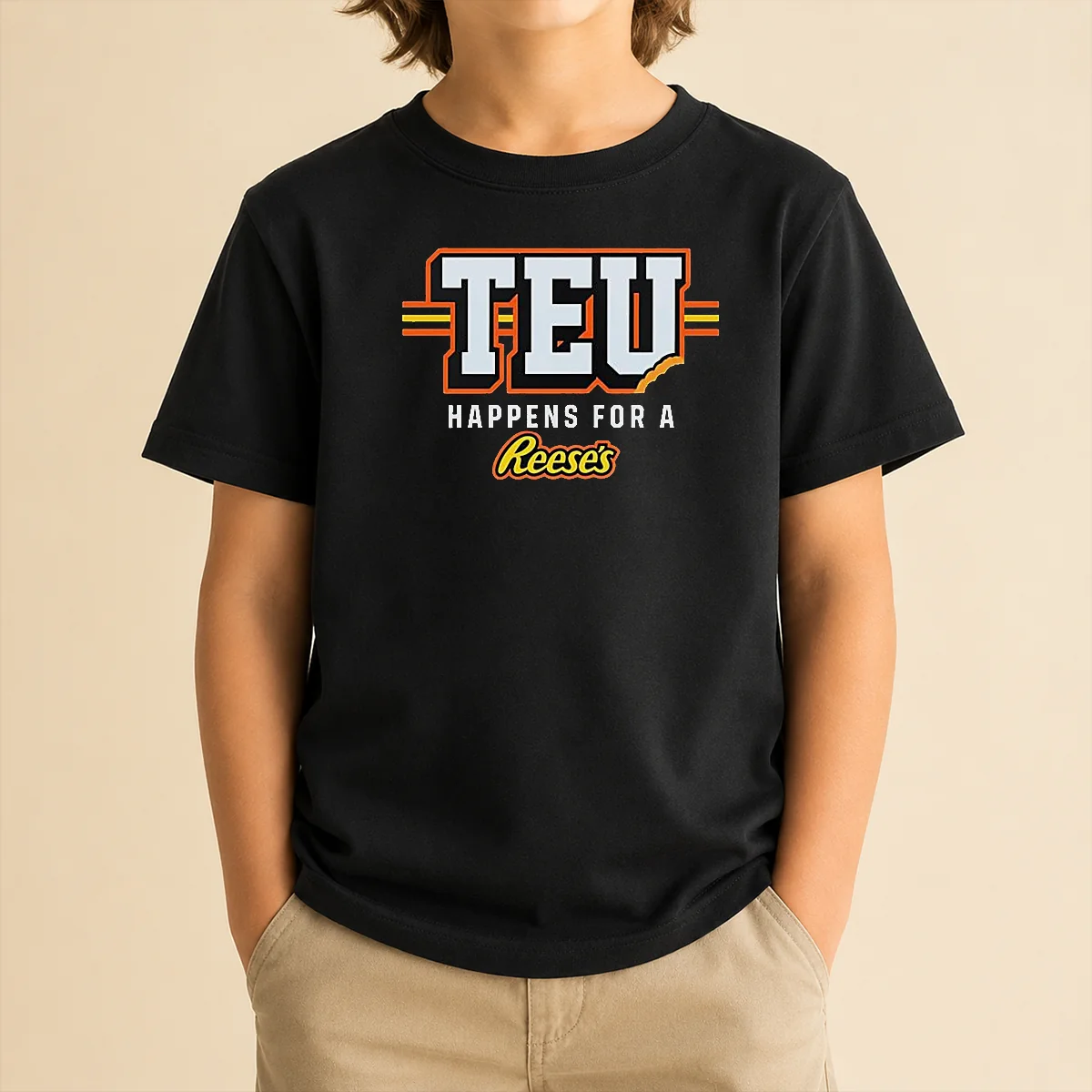 Hot Teu Happens For A Reese'S Kids T-Shirt