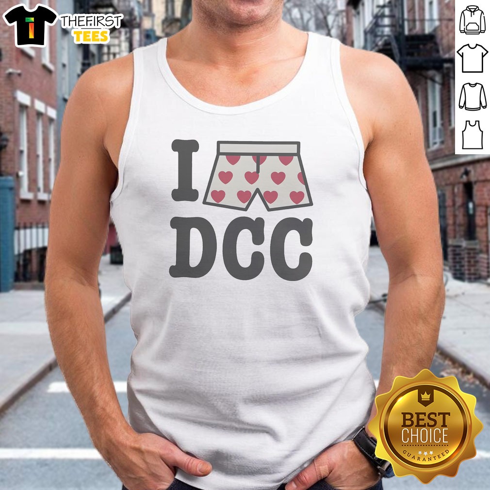 I Heart Print Boxers DCC Tank Top
