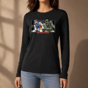 Nice Gundaaamn Gundam Damn Meme Long Sleeve Shirt