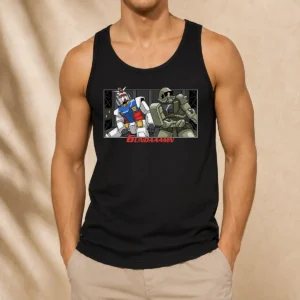 Nice Gundaaamn Gundam Damn Meme Tank Top