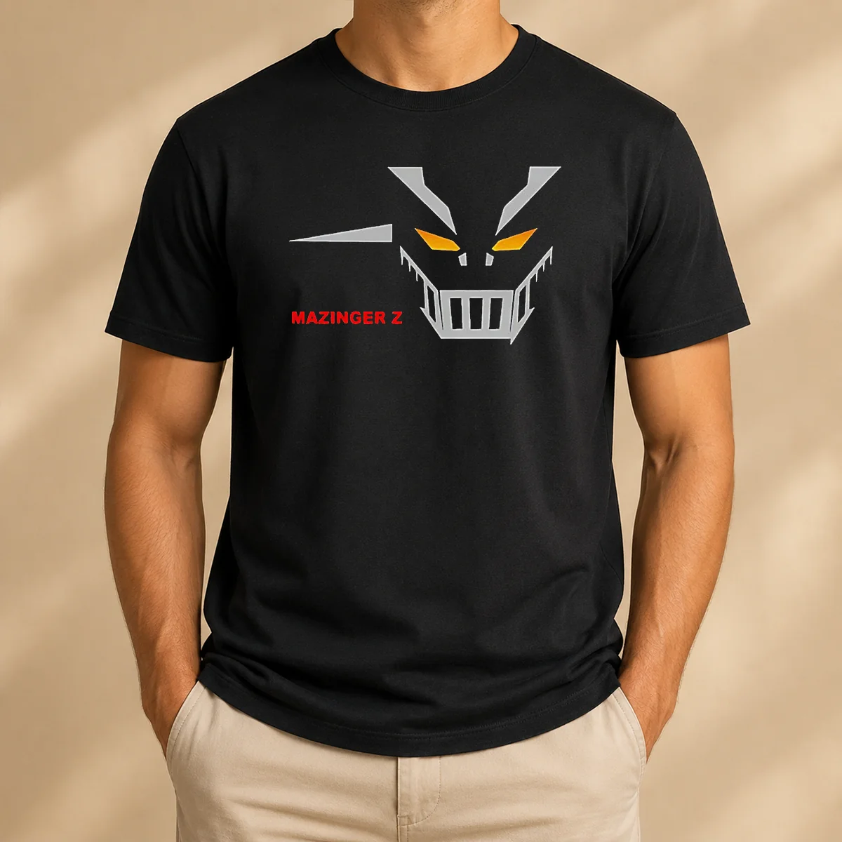 Nice Mazinger Z Robot Face Logo Shirt Nice Mazinger Z Robot Face Logo Shirt