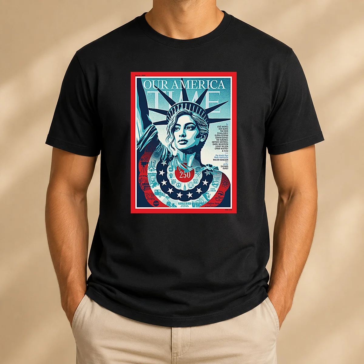 Nice Our America Time Magazine July Shirt Nice Our America Time Magazine July Shirt