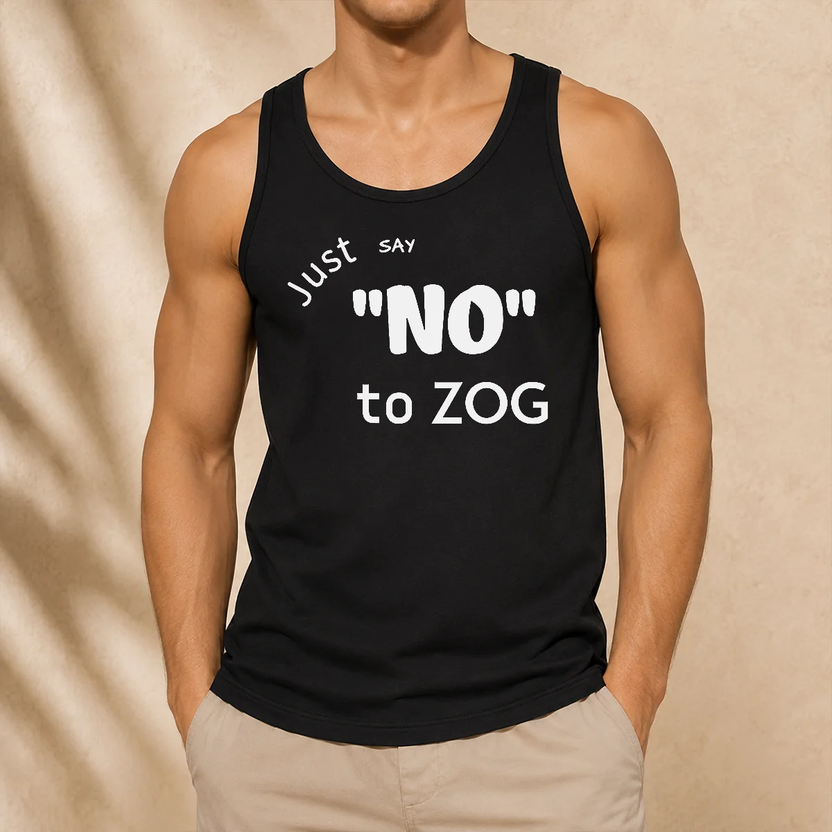 Nice Randy Weaver Just Say No To Zog Tank Top