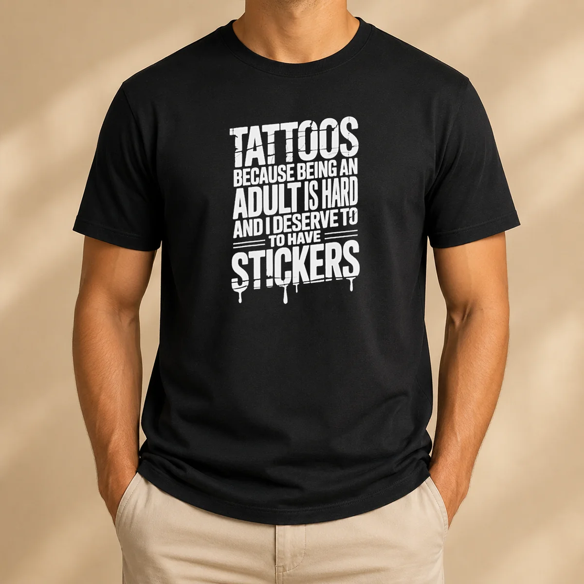 Nice Tattoos Because Being An Adult Shirt Nice Tattoos Because Being An Adult Shirt