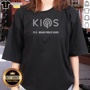 Official Kios Logo Omaha Public Radio Ladies Shirt