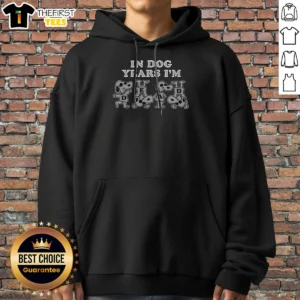 Official Snoopy Posing In Dog Years I'M Dead Hoodie