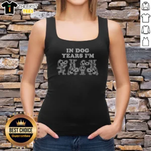 Official Snoopy Posing In Dog Years I'M Dead Tank Top