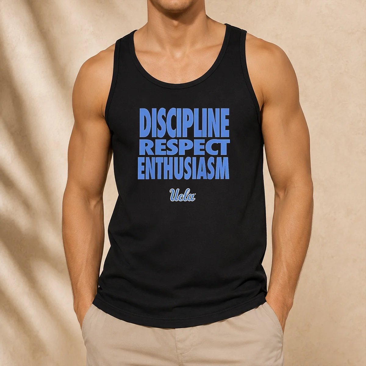 Official UCLA Bruins Discipline Respect Enthusiasm Tank Top