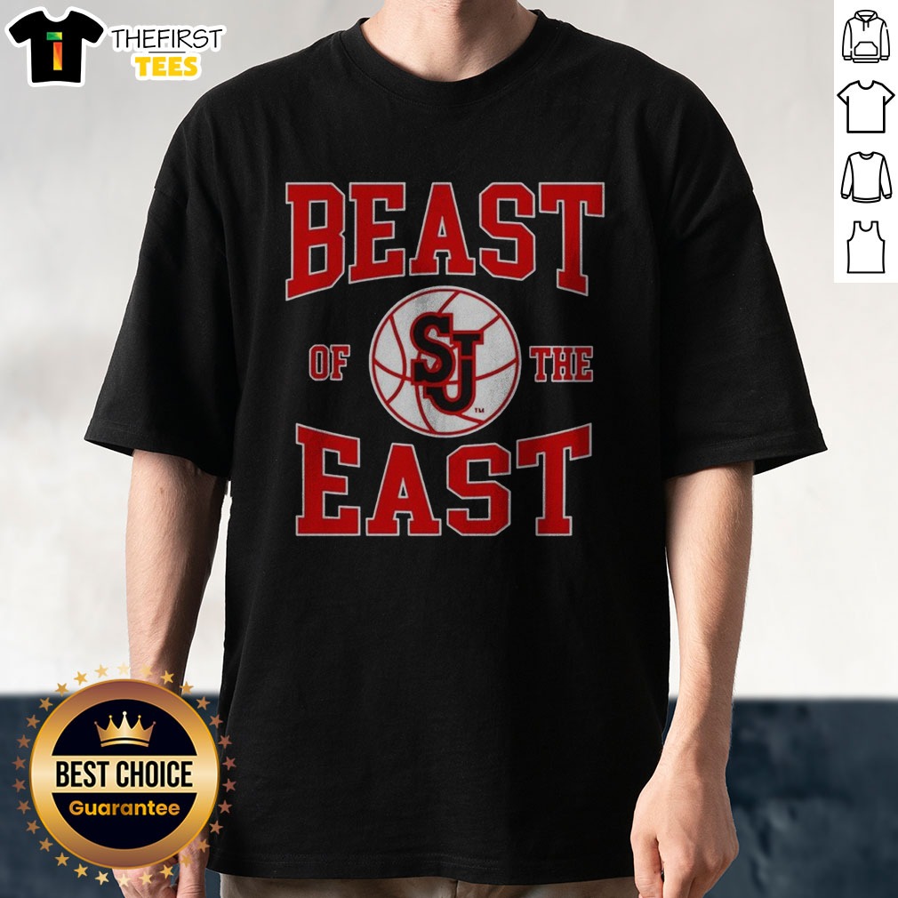 Original St John'S Red Storm Basketball Beast Of The East Shirt on Classic Shirt Original St John'S Red Storm Basketball Beast Of The East Shirt shown as a classic shirt preview