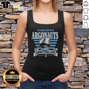 Original Toronto Argonauts 1873 Canadian Football League Pull Together Argooos Tank top in navy blue with team logo