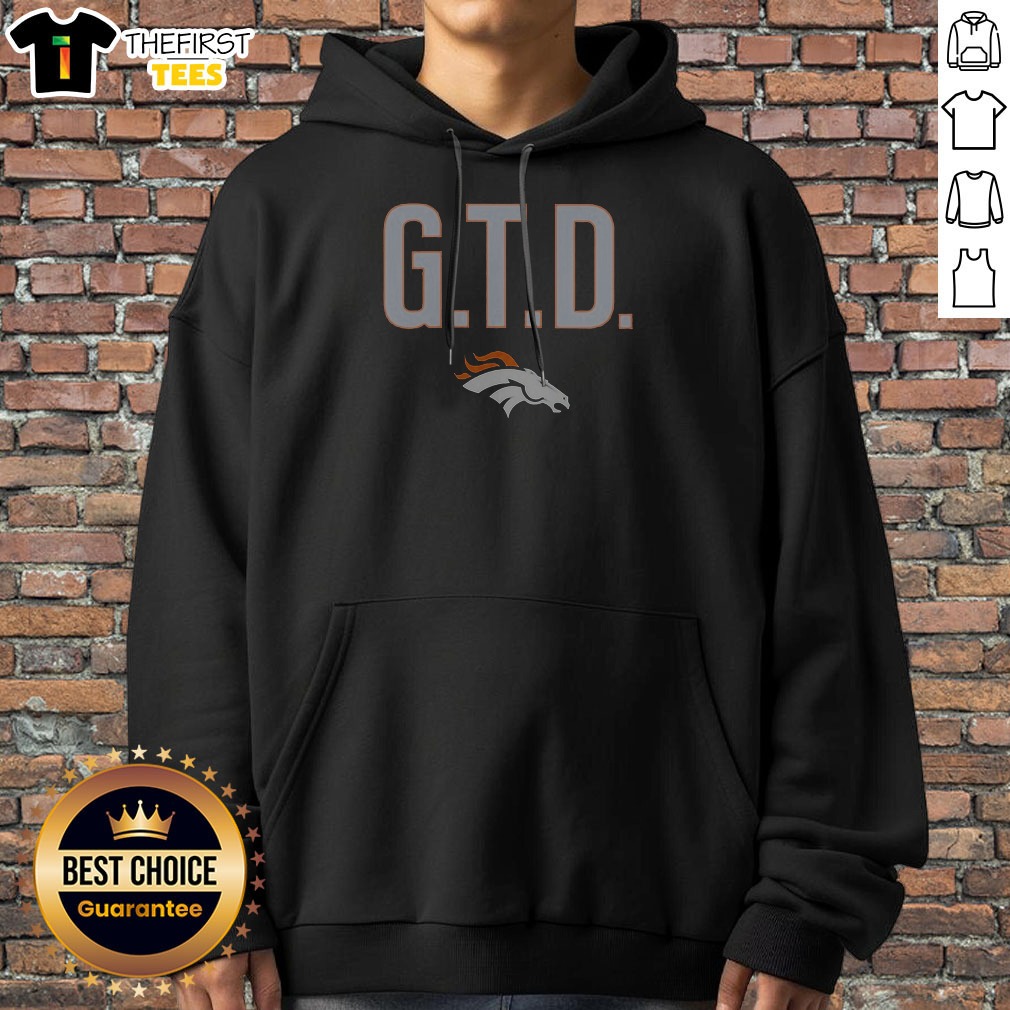 Premium Denver Broncos GTD Logo Hoodie