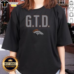 Premium Denver Broncos GTD Logo Ladies Shirt