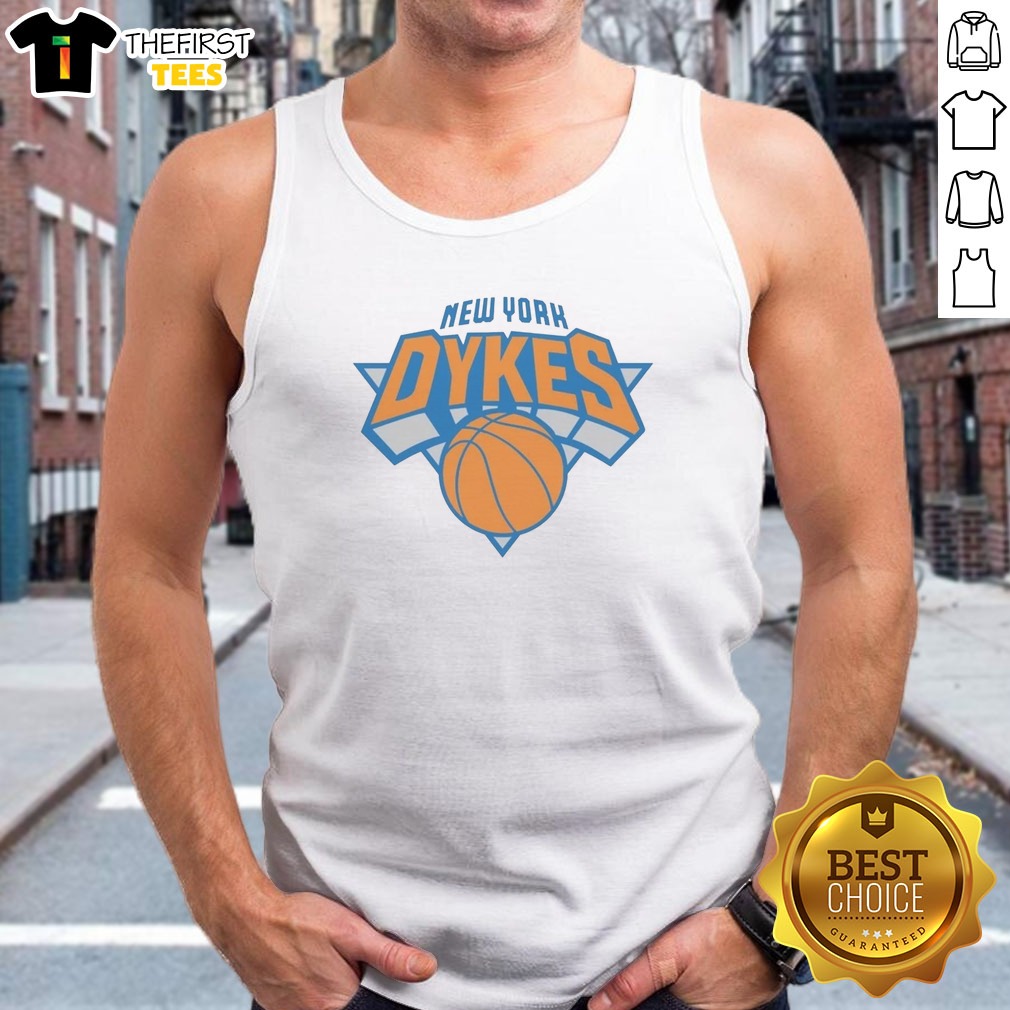 Premium New York Dykes New York Knicks Shirt on Tank Top Premium New York Dykes New York Knicks Shirt shown as a tank top preview