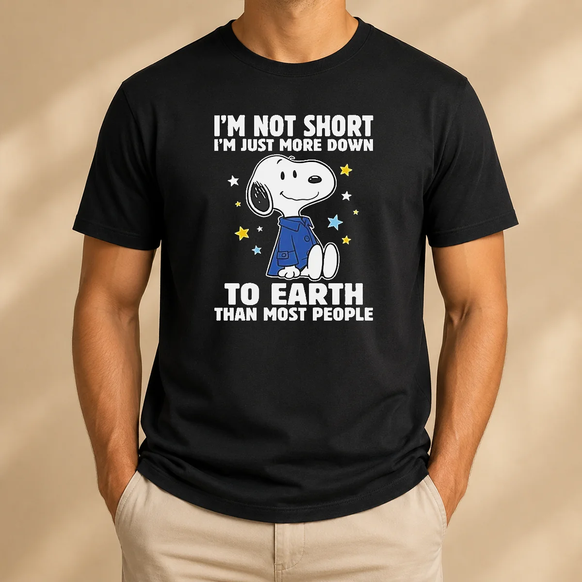 Premium Snoopy I'M Not Short I'M Shirt Premium Snoopy I'M Not Short I'M Shirt