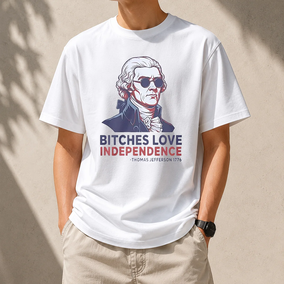 Premium Thomas Jefferson 1776 Bitches Love Shirt Premium Thomas Jefferson 1776 Bitches Love Shirt