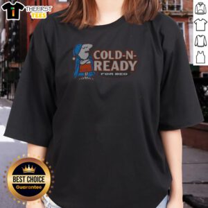 Pretty Cold N Ready For Bed Cartoon Character Ladies Shirt