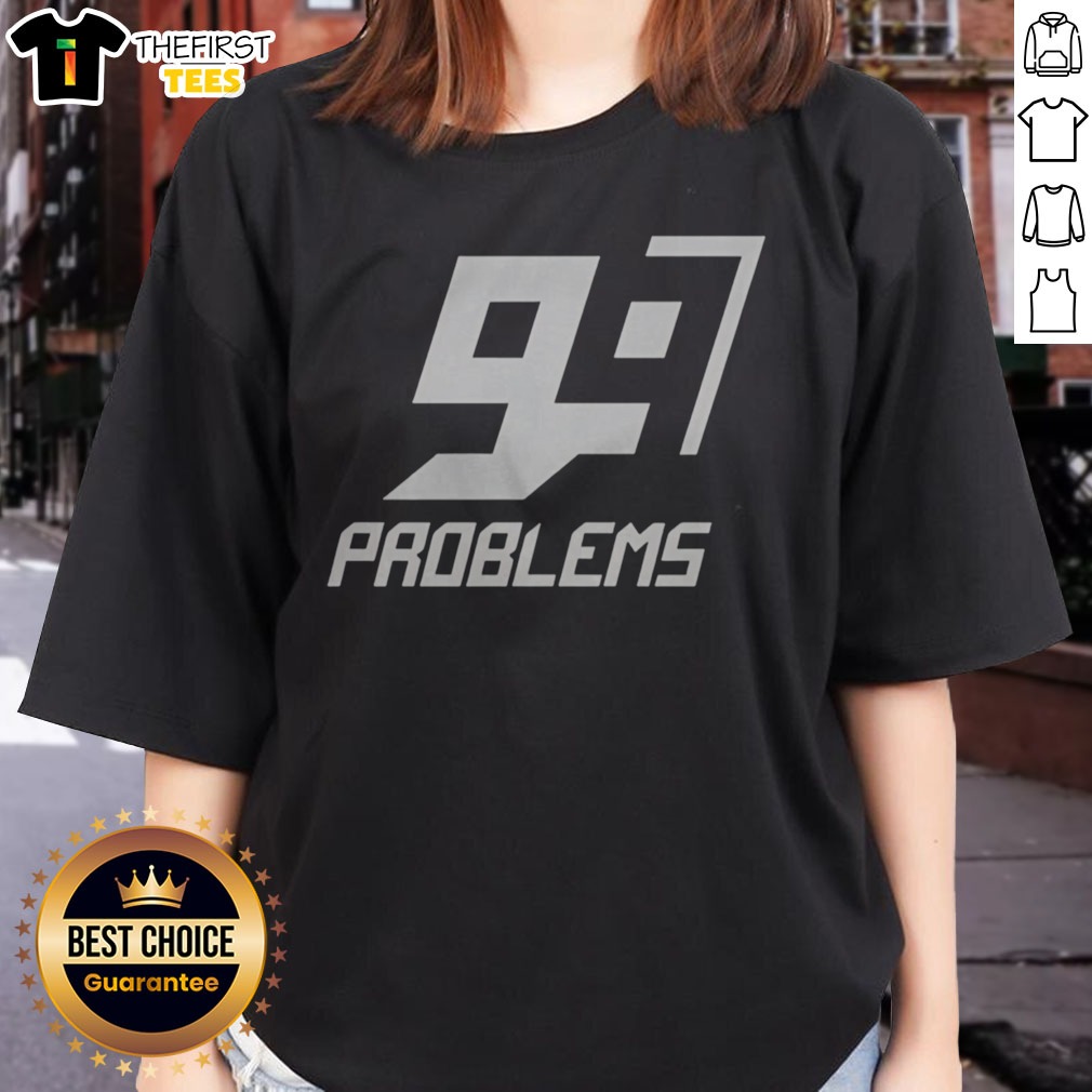 Pretty Michael Buchanan New England Patriots Problems Logo Shirt on Ladies Shirt Pretty Michael Buchanan New England Patriots Problems Logo Shirt shown as a ladies shirt preview