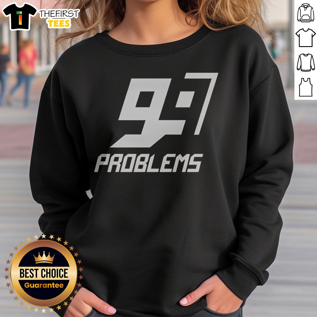 Pretty Michael Buchanan New England Patriots Problems Logo Shirt on Sweatshirt Pretty Michael Buchanan New England Patriots Problems Logo Shirt shown as a sweatshirt preview