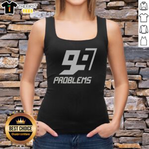 Pretty Michael Buchanan New England Patriots Problems Logo Tank top featuring a bold logo design.