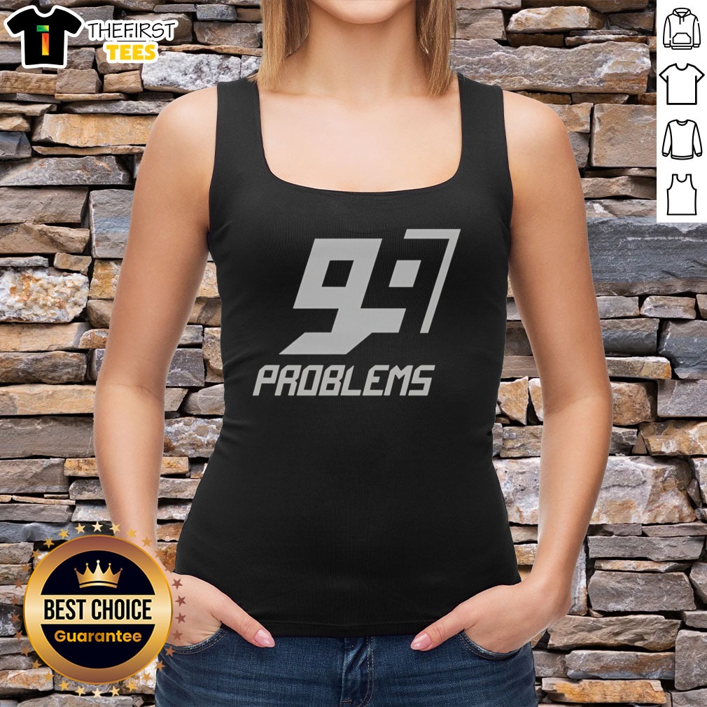 Pretty Michael Buchanan New England Patriots Problems Logo Shirt on Tank Top Pretty Michael Buchanan New England Patriots Problems Logo Shirt shown as a tank top preview