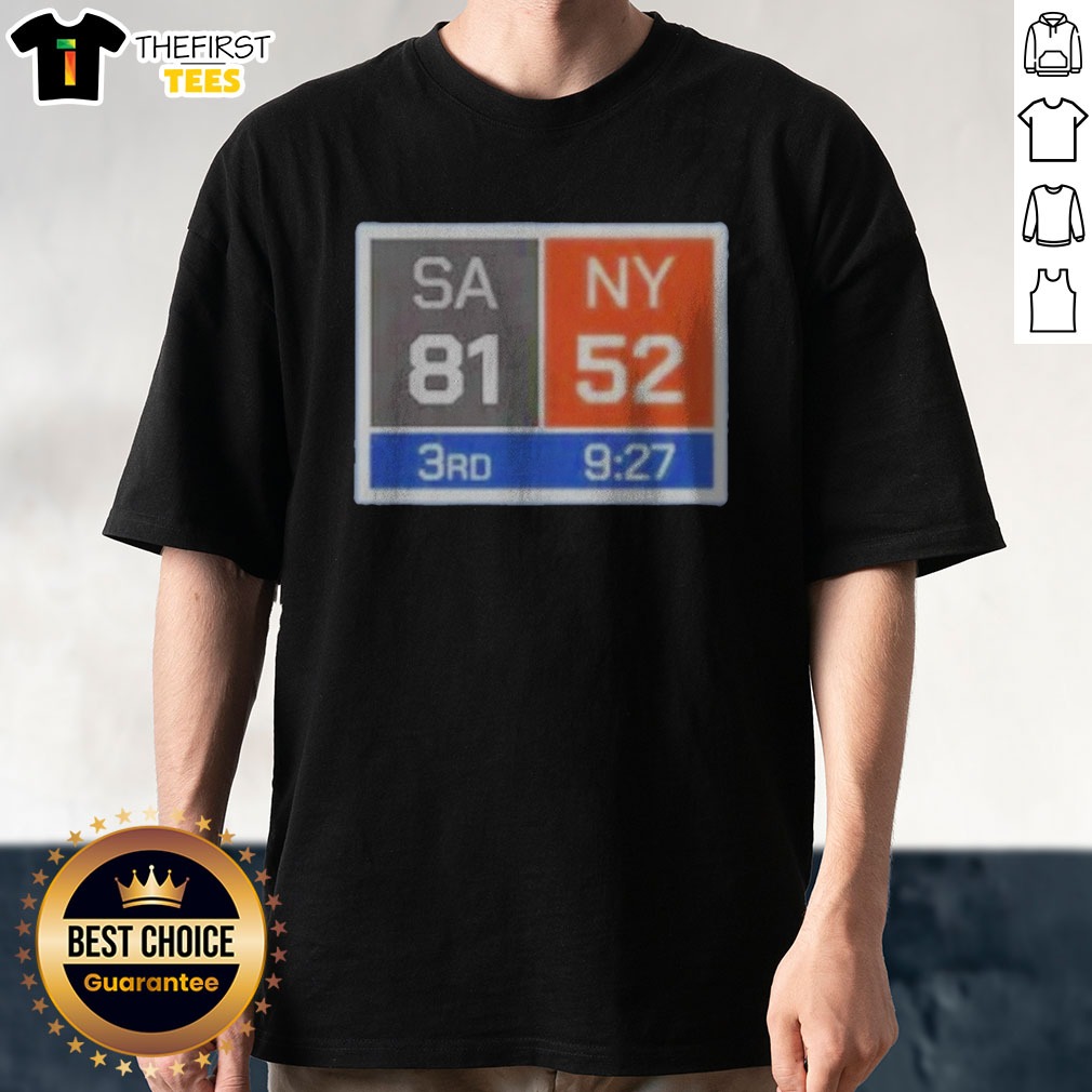 Pretty New York Knicks Comeback San Antonio Spurs 81 NY 52 Shirt on Classic Shirt Pretty New York Knicks Comeback San Antonio Spurs 81 NY 52 Shirt shown as a classic shirt preview