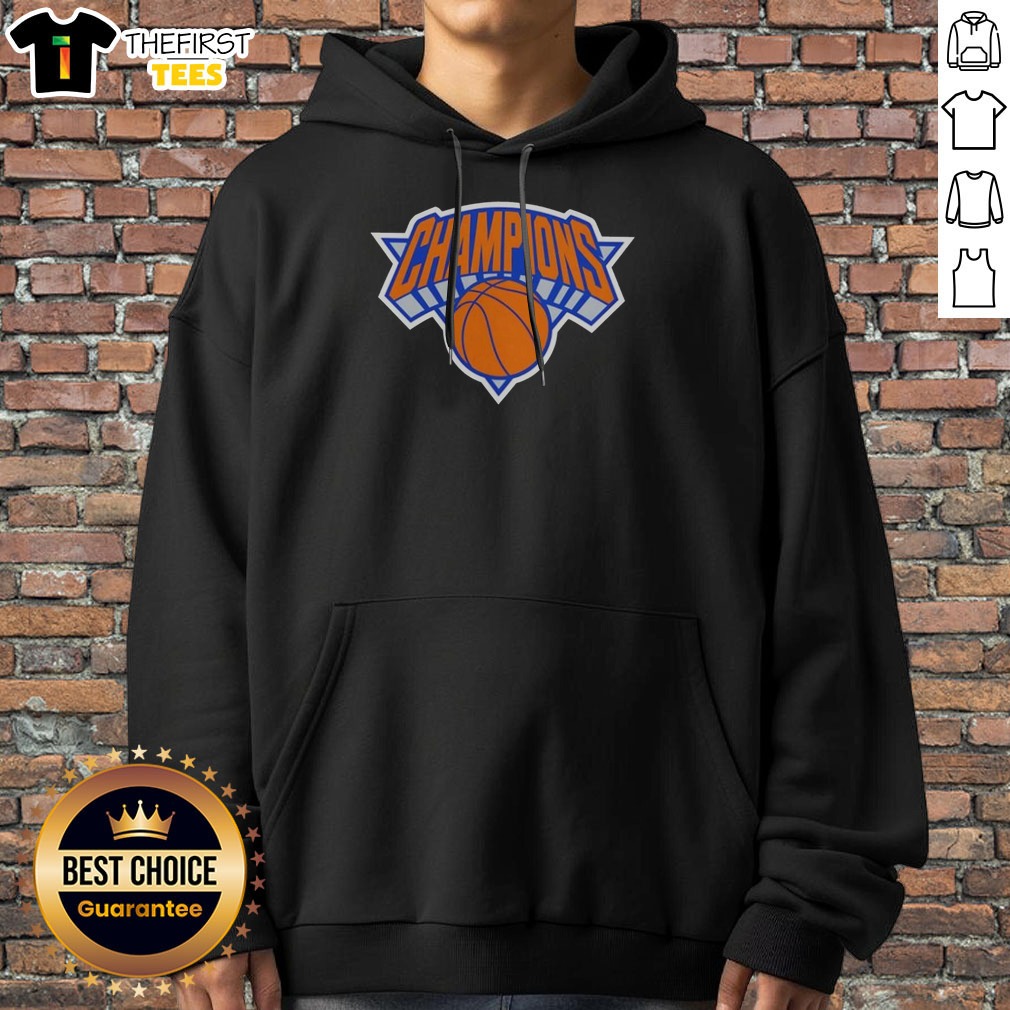 Pretty New York Knicks NBA Champions Basketball Classic Logo Shirt on Hoodie Pretty New York Knicks NBA Champions Basketball Classic Logo Shirt shown as a hoodie preview