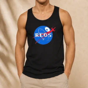 Pretty Red 5 NASA Parody Logo Tank Top