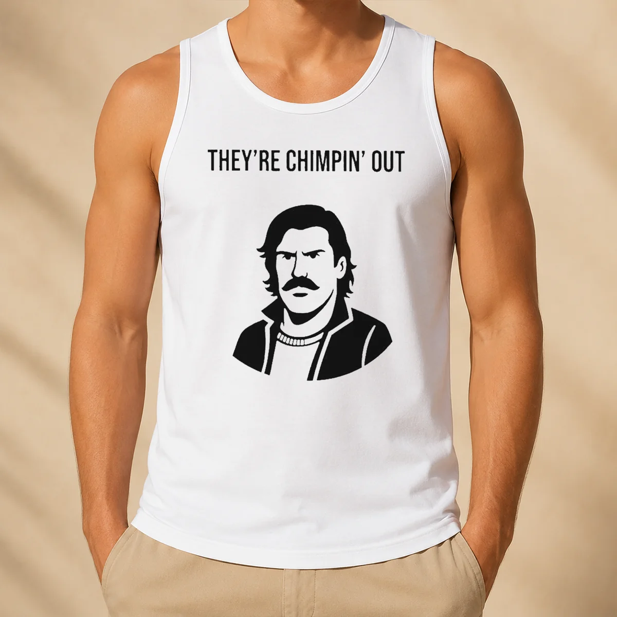Pretty Theyre Chimpin Out Tank Top