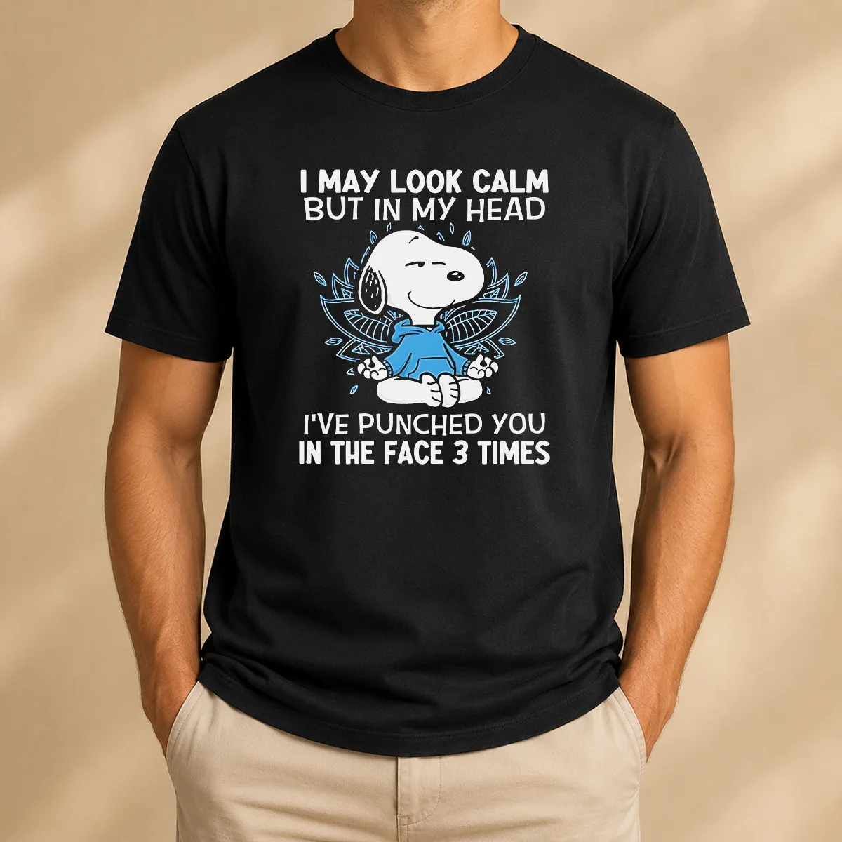Top Snoopy I May Look Calm Shirt Top Snoopy I May Look Calm Shirt