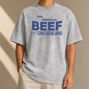 Awesome Nice The Bear Original Beef Of Chicagoland Washed T-Shirt