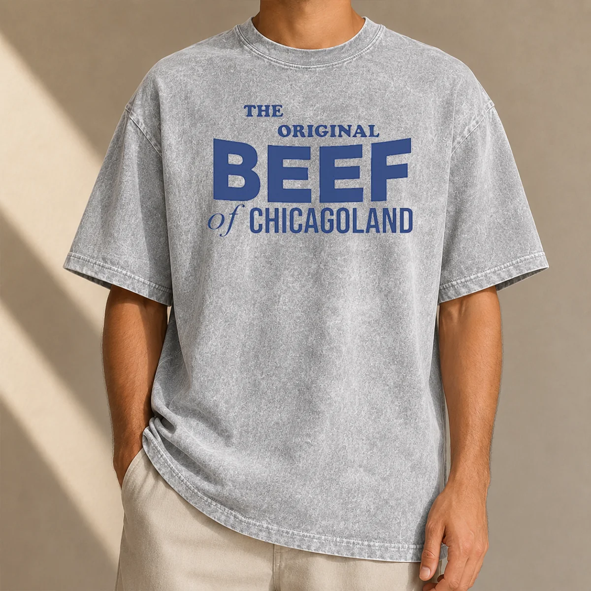 Awesome Nice The Bear Original Beef Of Chicagoland Washed T-Shirt