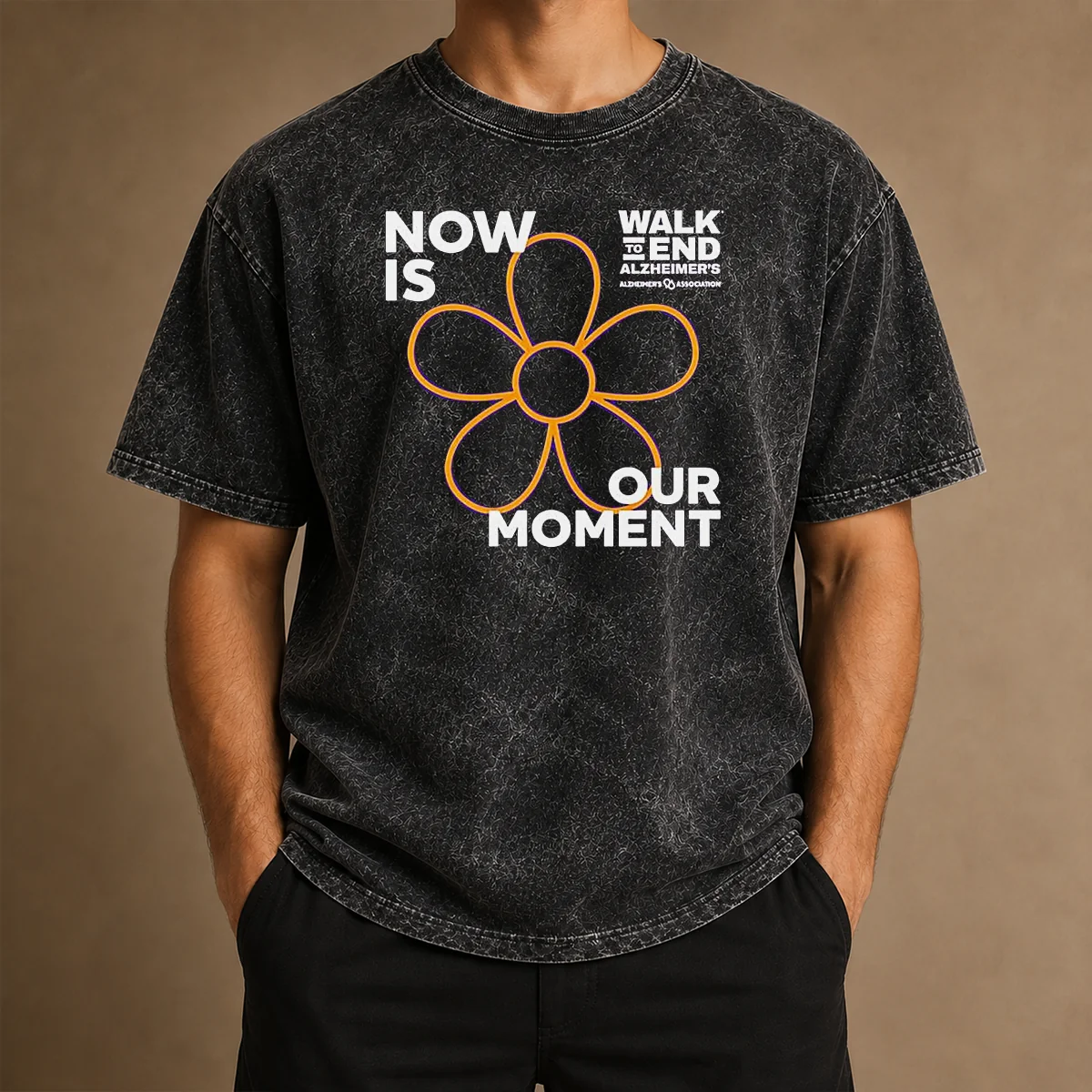 Awesome Now Is Our Monent Washed T-Shirt