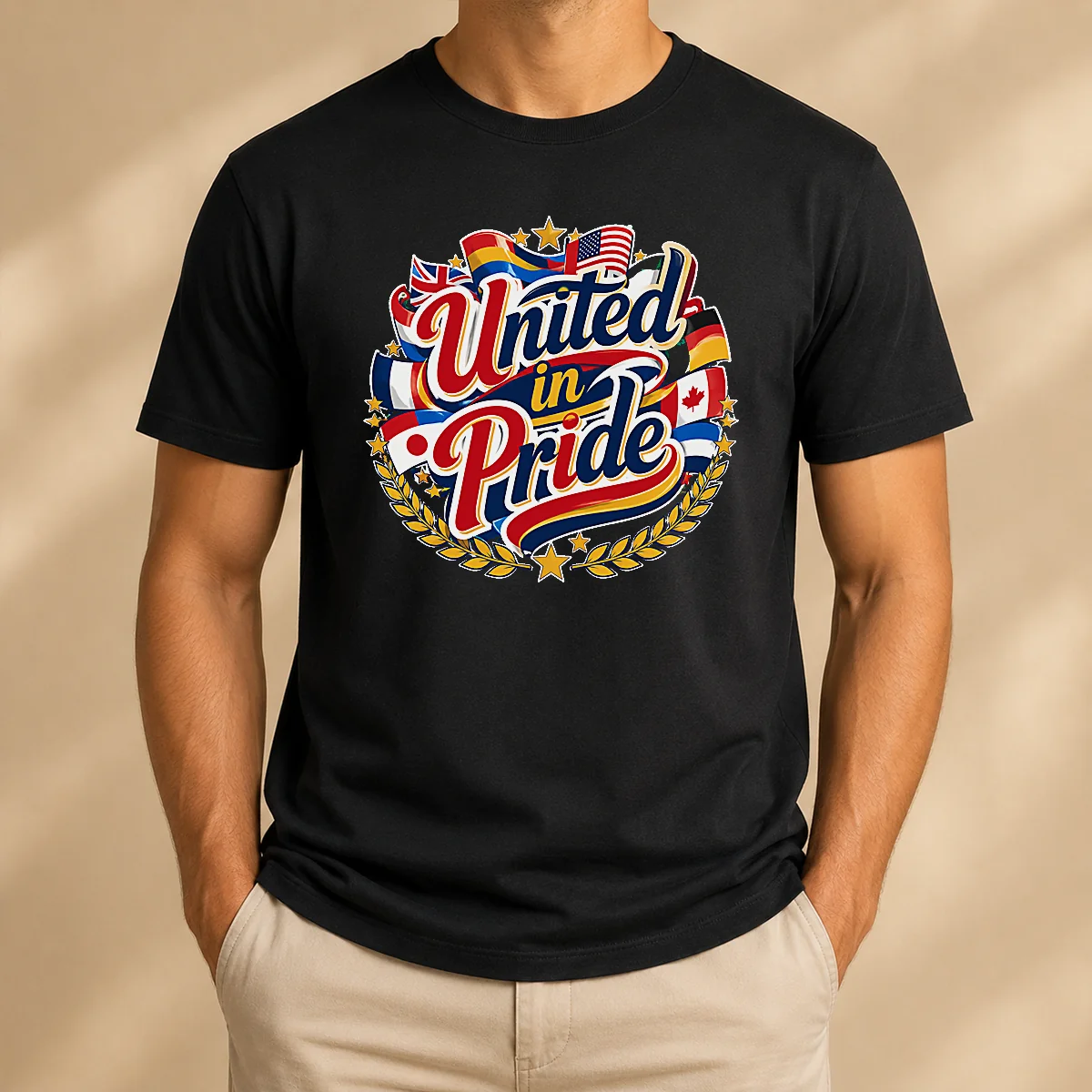 Awesome United In Pride National Flag Shirt Awesome United In Pride National Flag Shirt